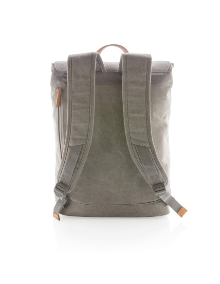 Zaino porta PC in canvas senza PVC